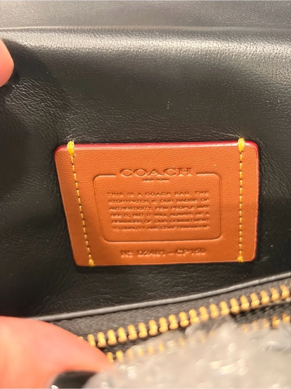Coach Black Quilted Tabby 26 Leather Shoulder Bag with Gold Chain